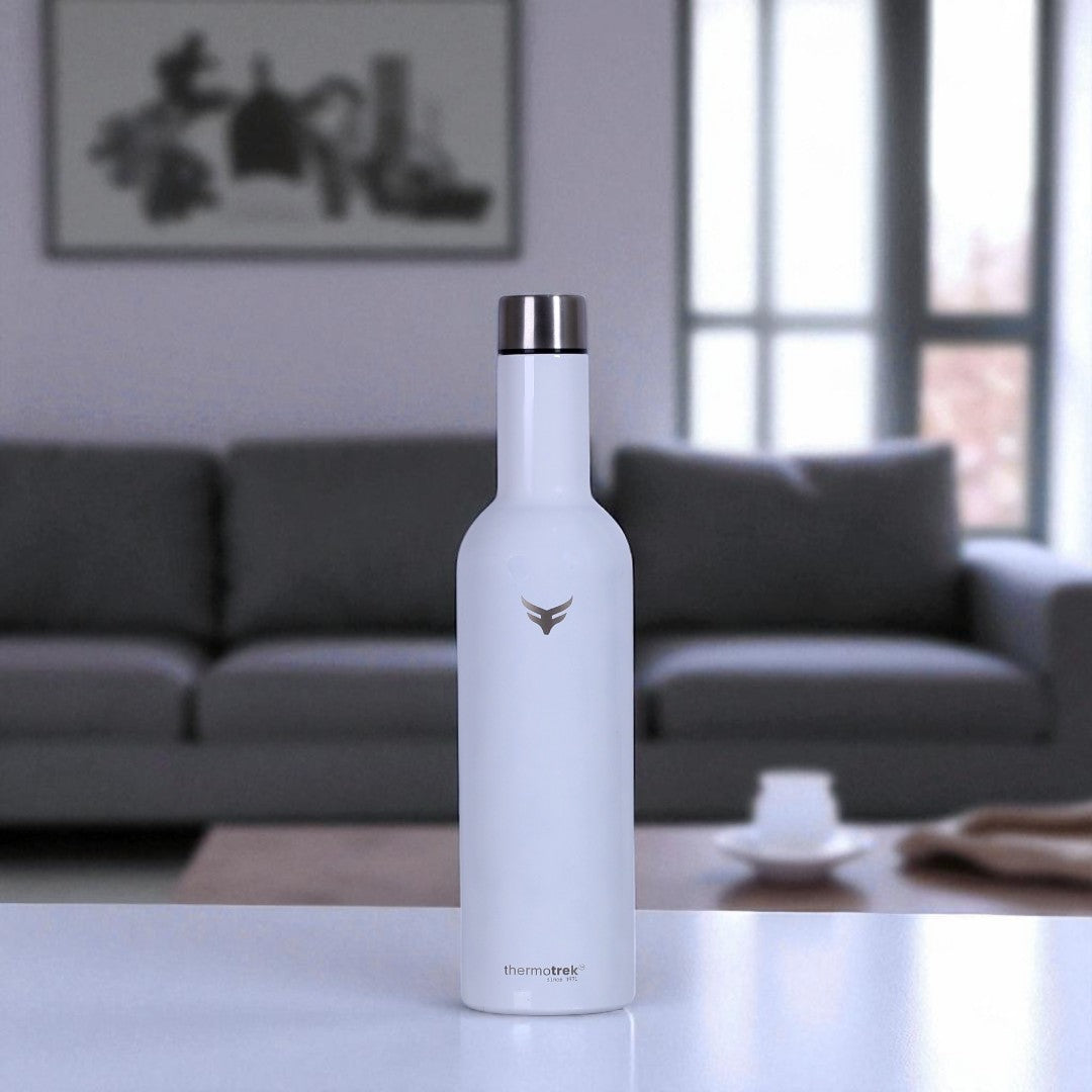 White Sports Water Bottle