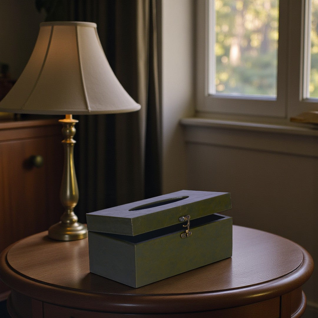 Tissue Box Plain Lather