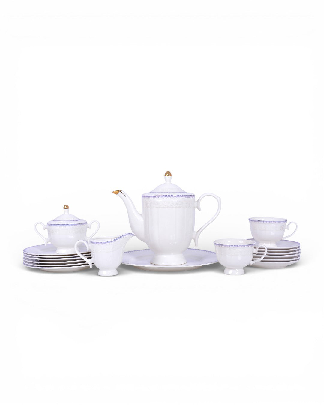 Tea Set Royal BJ Gold 24PC K014 – Modiano