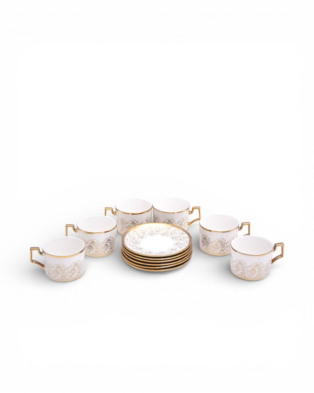 Cup Saucer 6PC 83-1