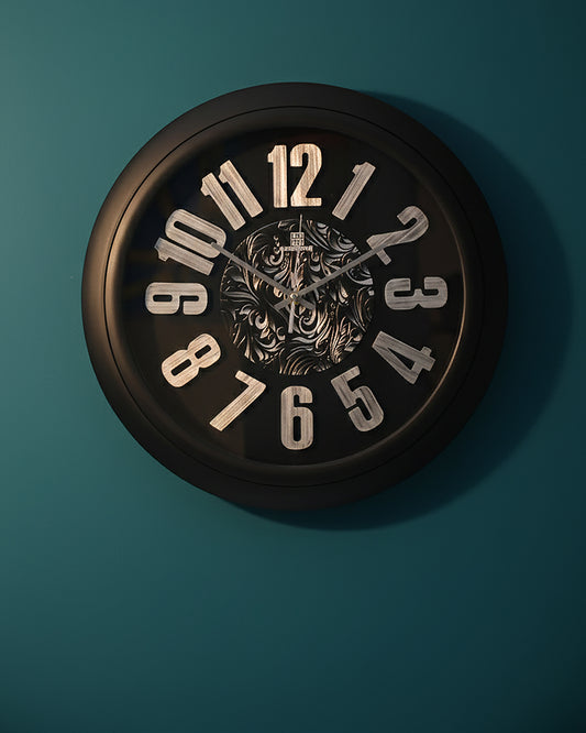 Heritage Wall Clock Sunrise 3D 18"  A CLK-020A