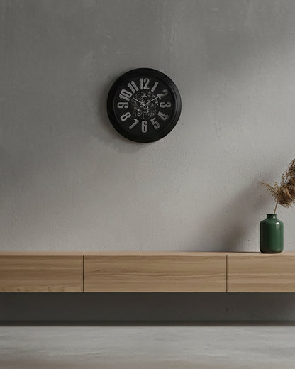 Heritage Wall Clock Sunrise 3D 18"  A CLK-020A