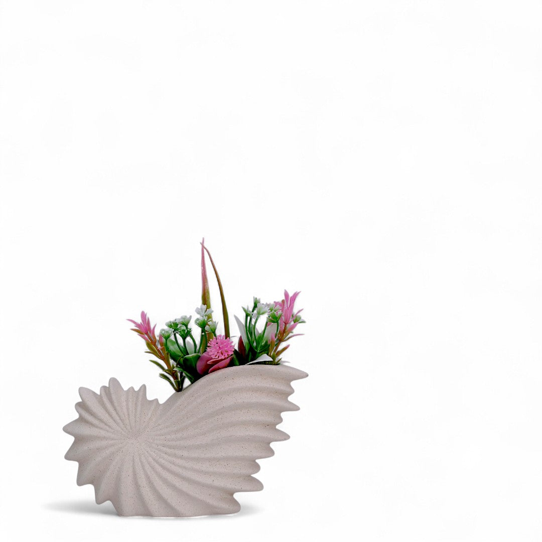 Beige Modren Ceramic Vase