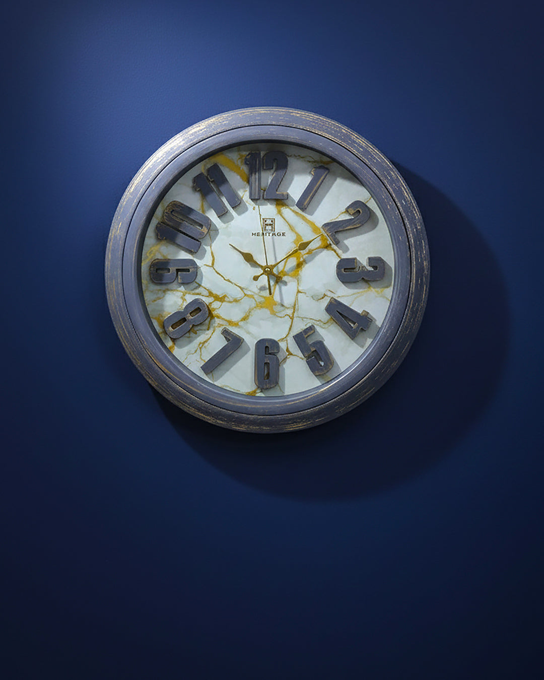 Heritage Wall Clock Sunrise 3D 18"  A CLK-020A