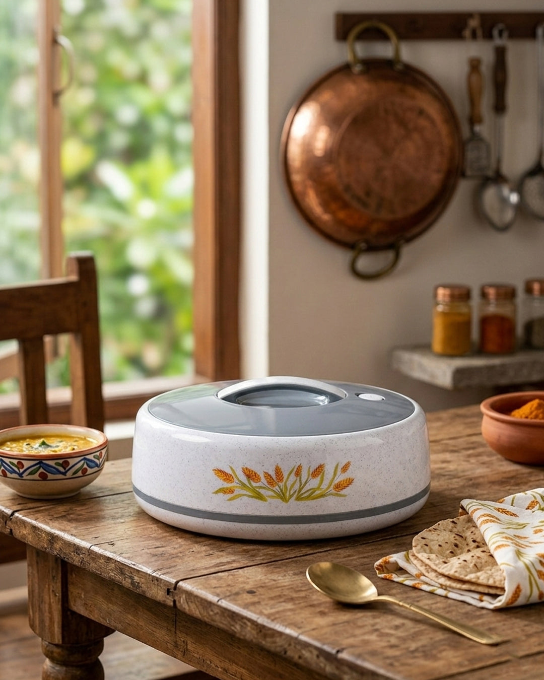 335GM 5LTR Oval Gray Marble