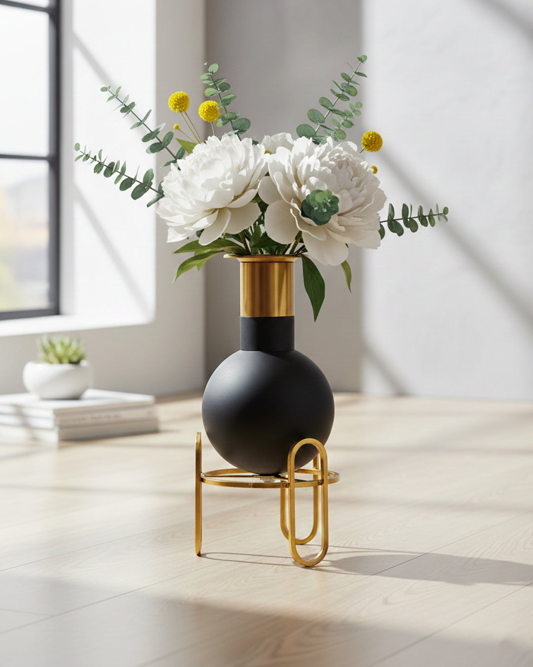 HY2419L Metal Pot Black