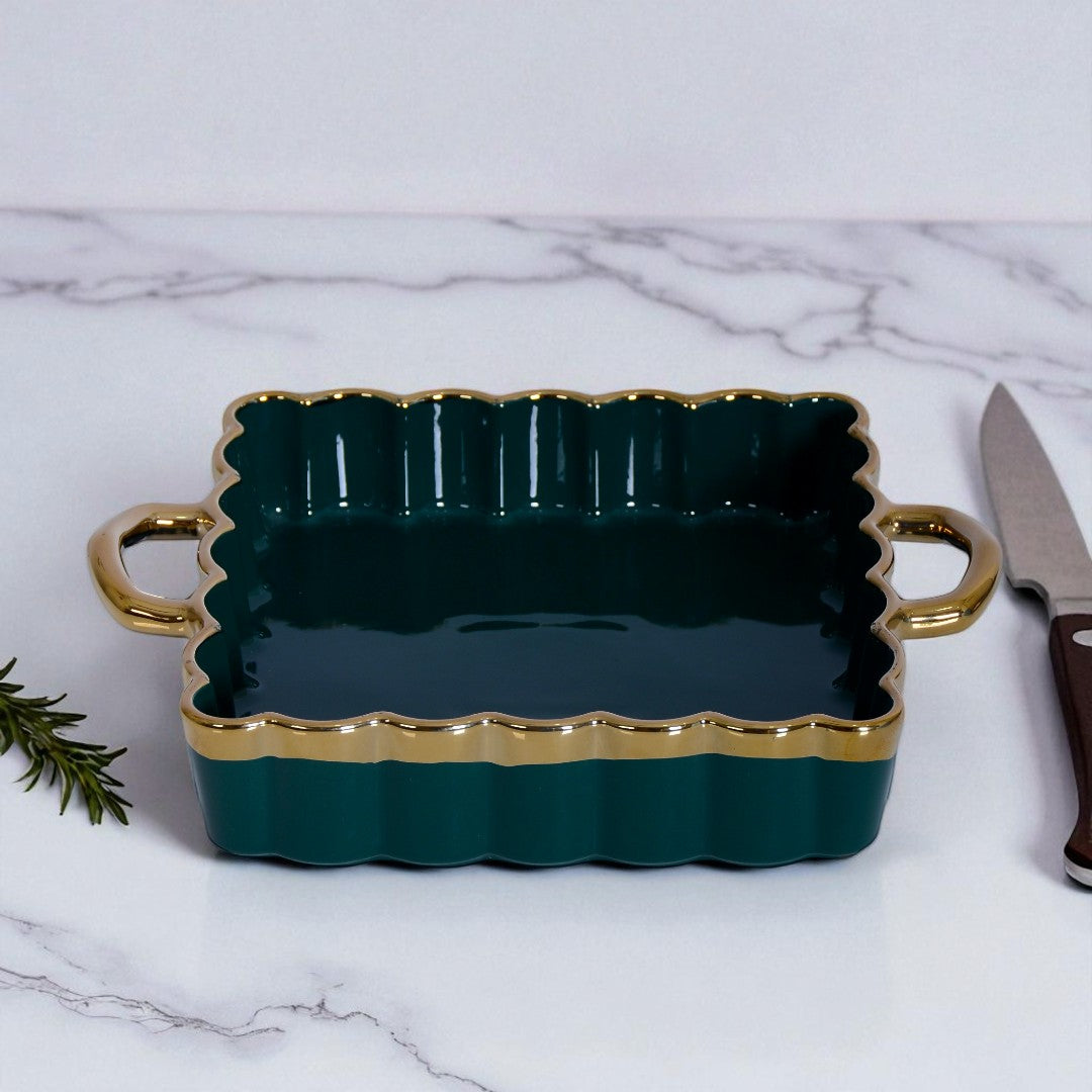 Square Frill Dish