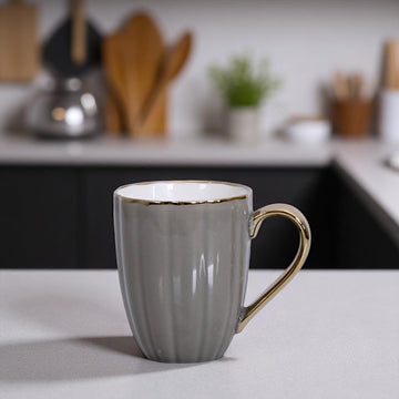 Gray Ceramic Mug