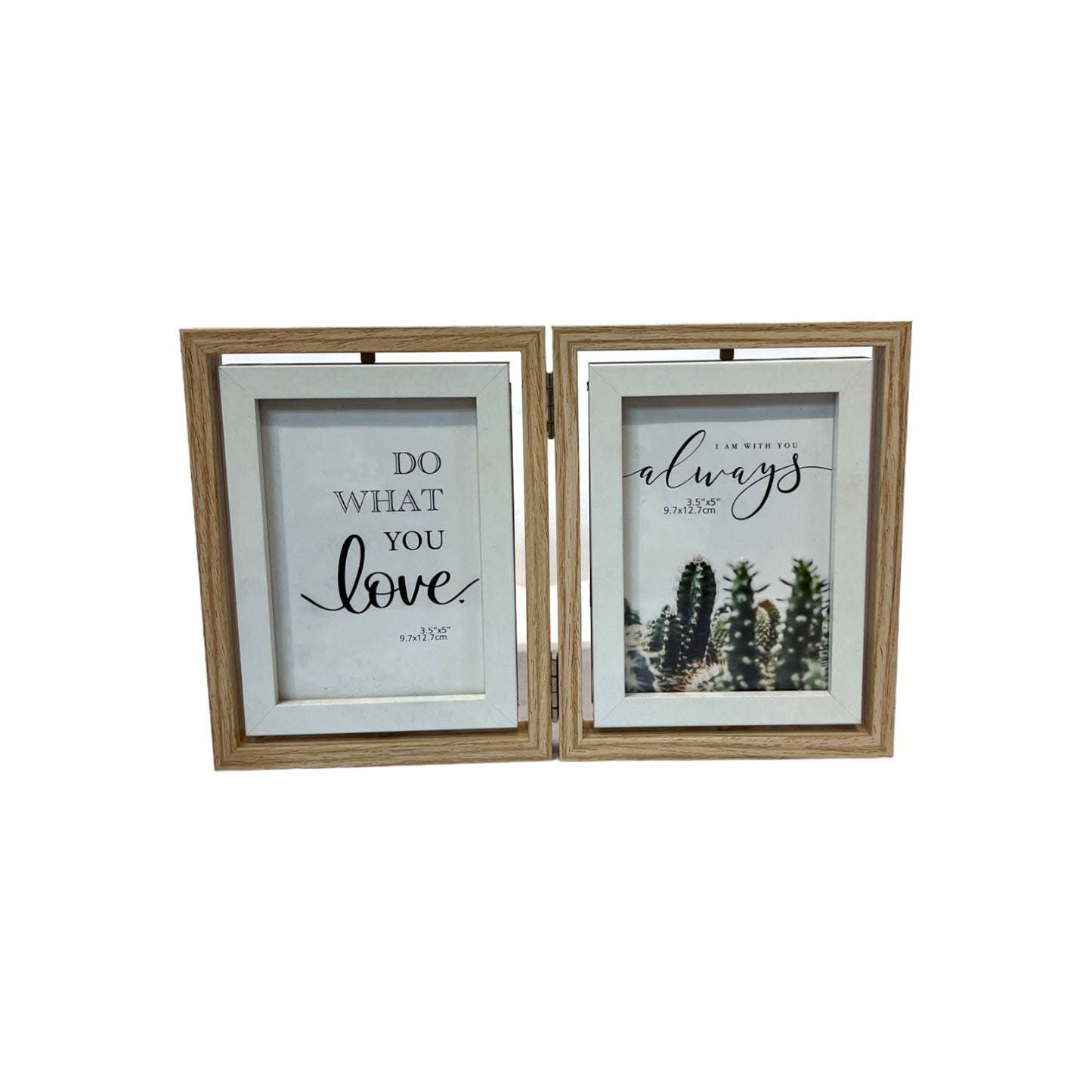 2 Connected Combination Photo Frame