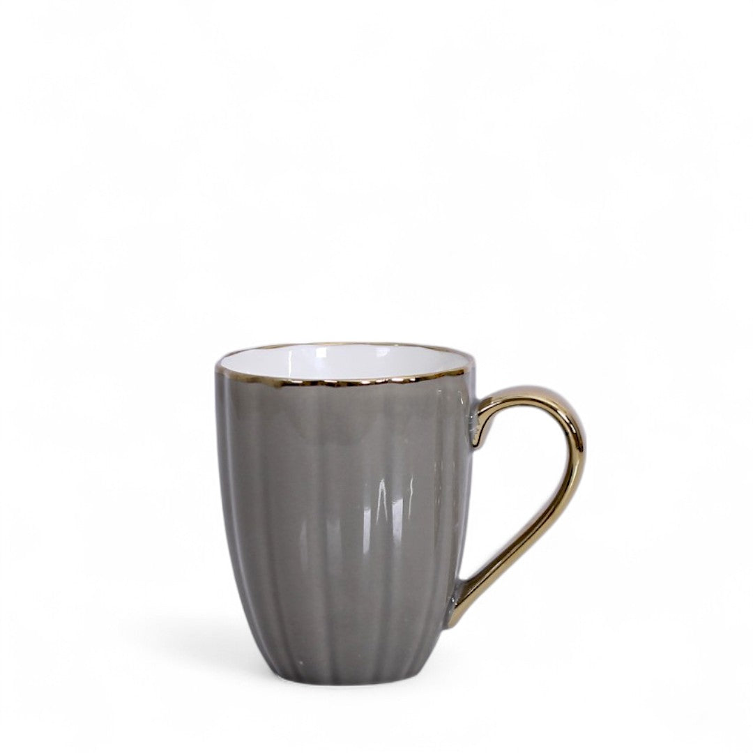 Gray Ceramic Mug