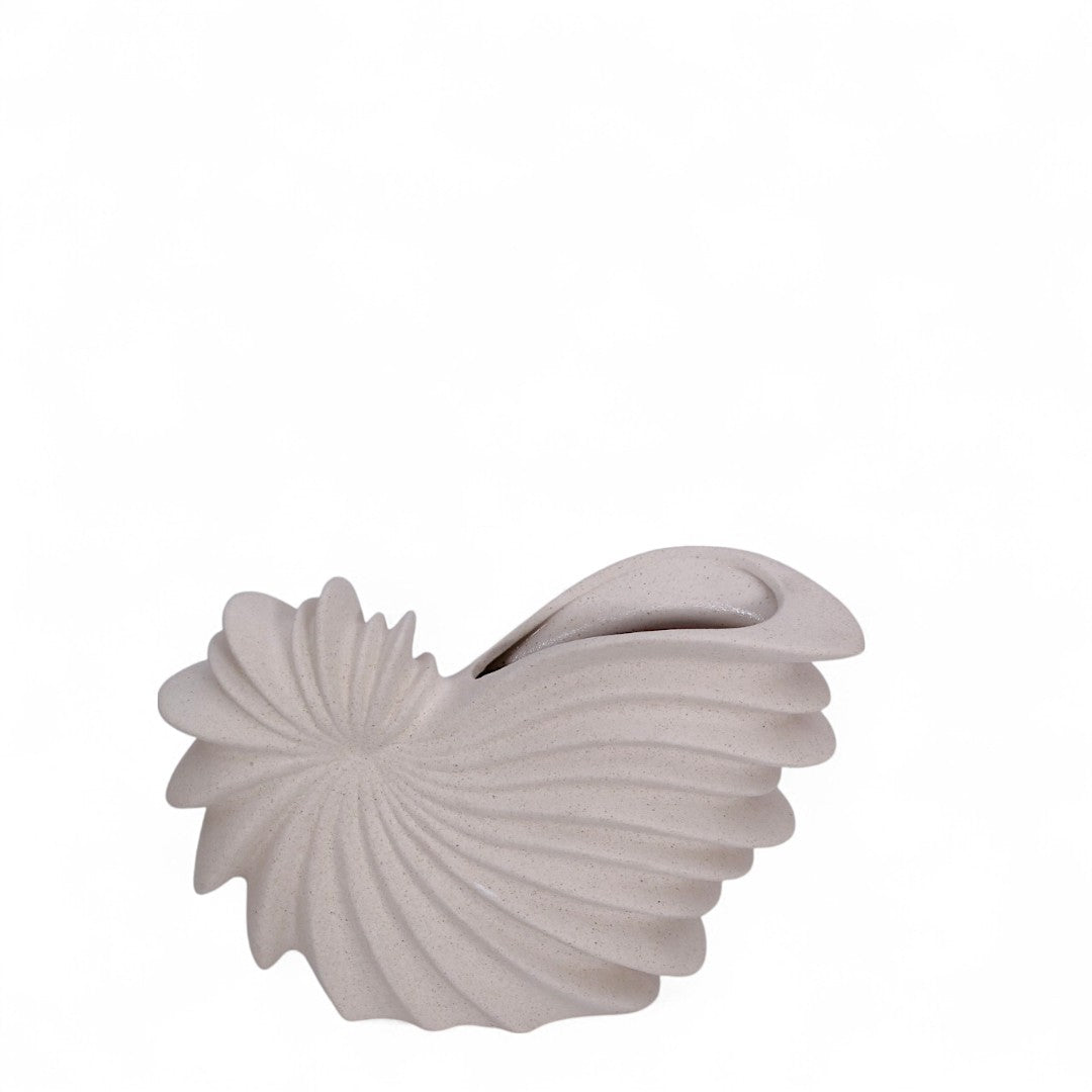 Beige Ceramic Vase