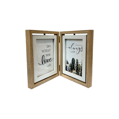 2 Connected Combination Photo Frame