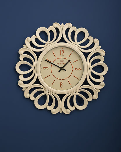 Heritage Wall Clock FLR K CLK-0004 K