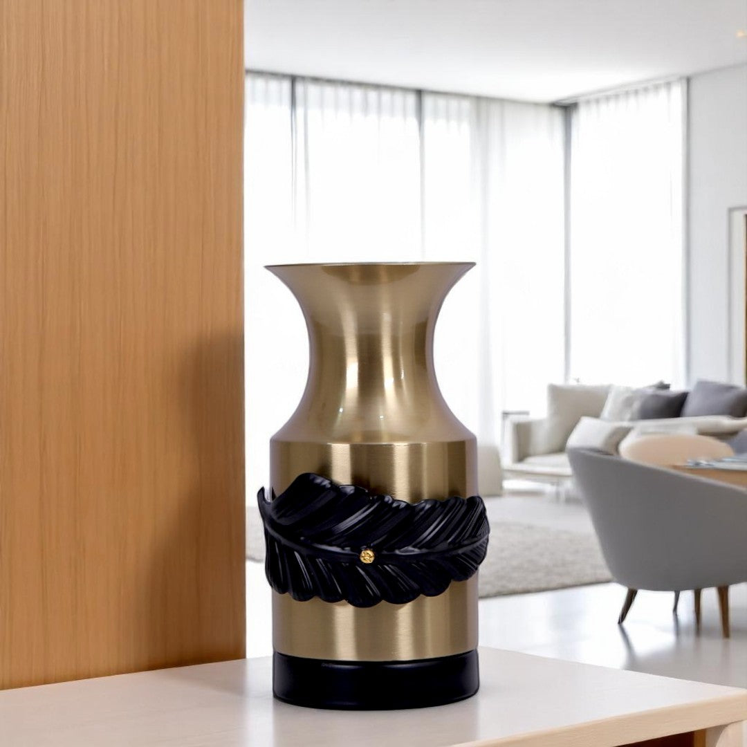 Black & Golden Vase