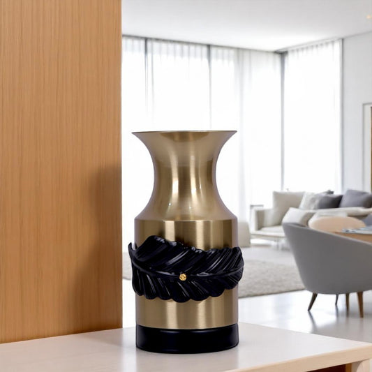 Black & Golden Vase