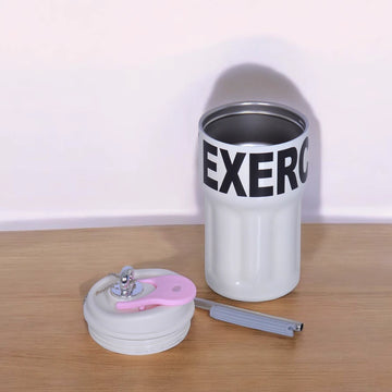 Insulated Tumbler with Straw – Leakproof Travel Cup