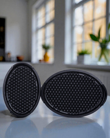 TRAY SET BLACK 2PC