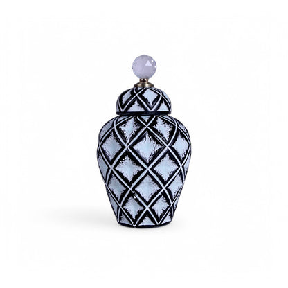 Black & White Vase Small