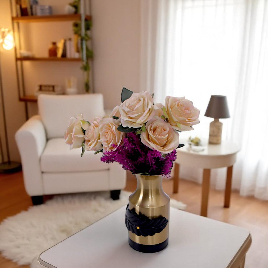 Black & Golden Vase