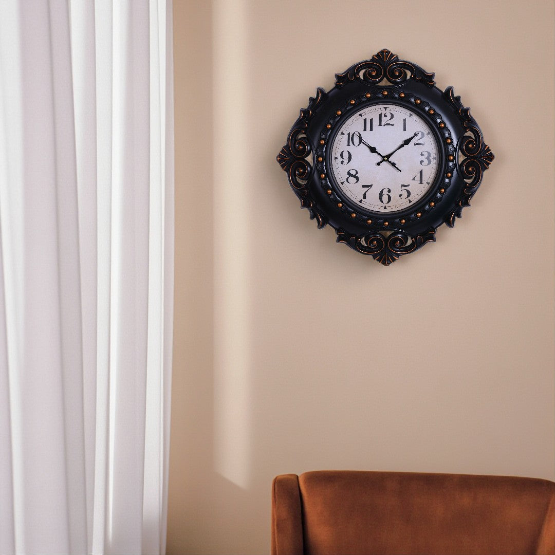 6511 Wall clock Brown Box