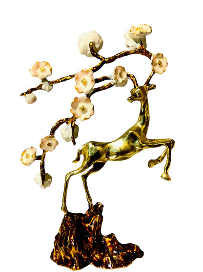 Home Decor Statues Feng Shui Deer