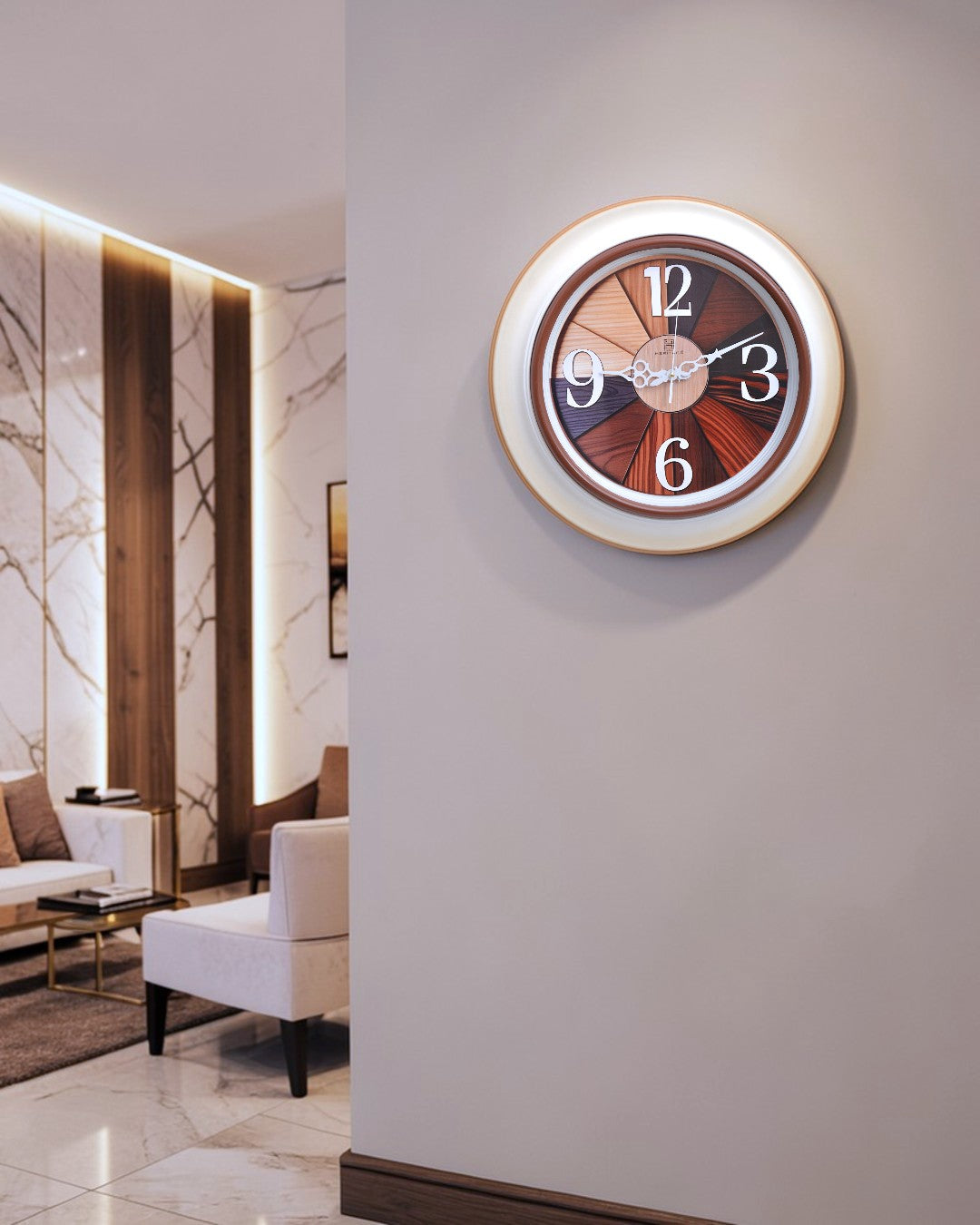 Heritage Wall Clock Ocean