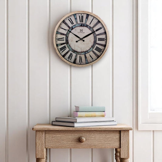 Beige Wall Clock