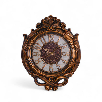 6519 Wall Clock Brown Box