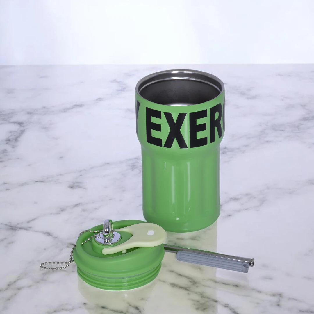 Insulated Tumbler with Straw – Leakproof Travel Cup