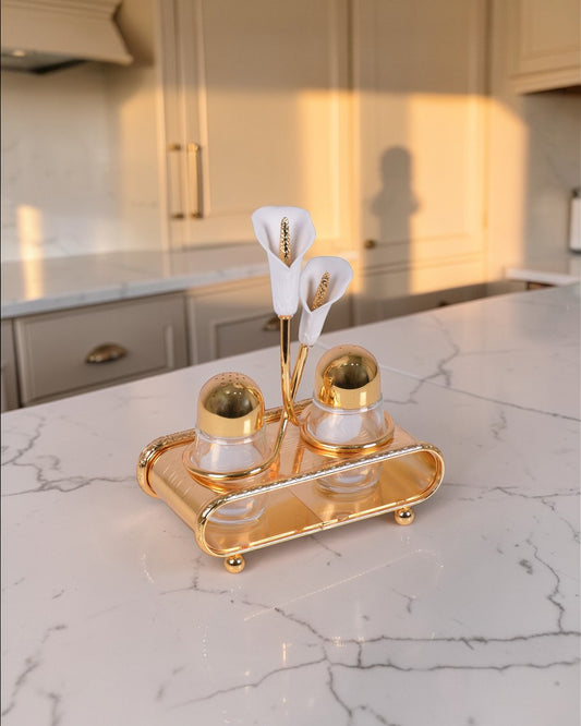 Golden Salt & Pepper