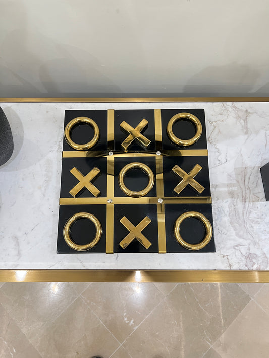 LuxLand Home Modern Tic Tac Toe for Home Decoration