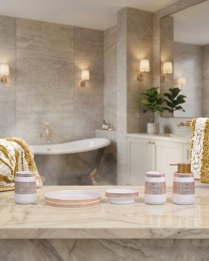 Bathroom Set Tray 5PC