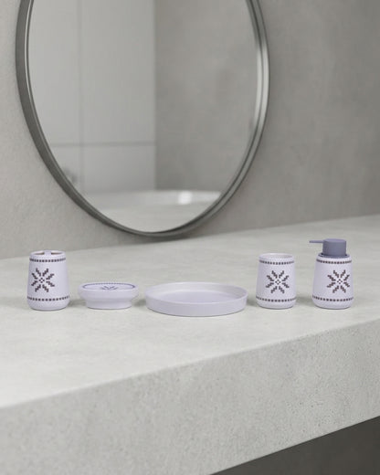 Bathroom Set Tray 5PC