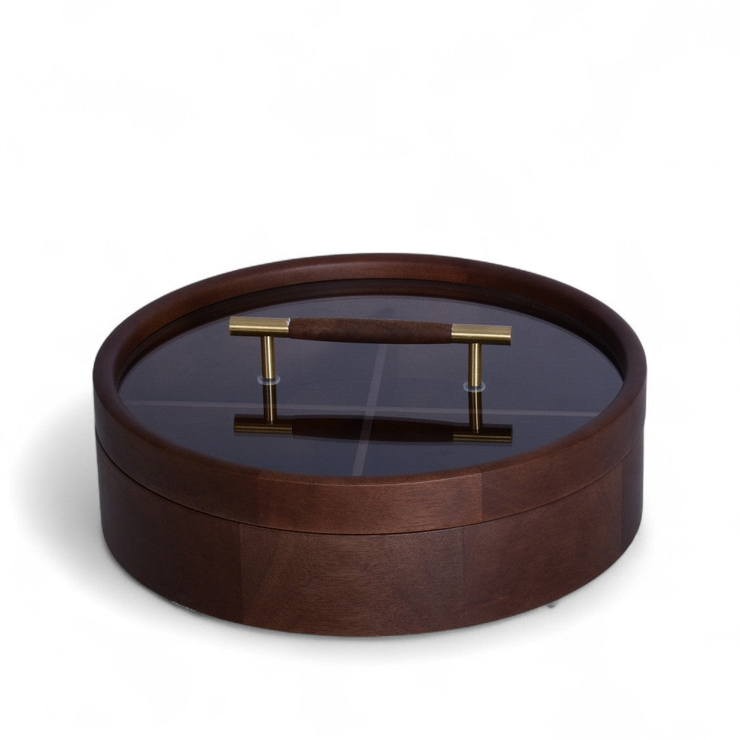Wooden Dry Fruit Box With lid