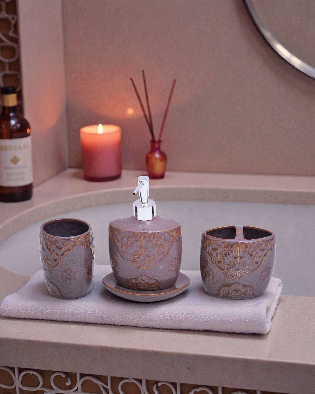 IMP COLL 4PCS BATHSET