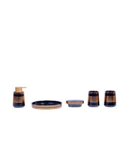 Bathroom Set Tray 5PC