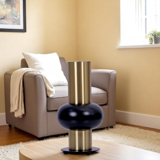Golden & Black Vase