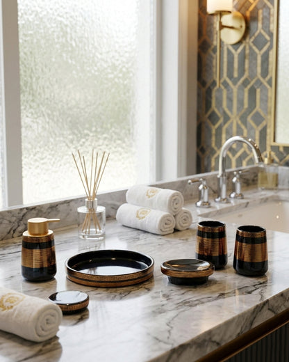 Bathroom Set Tray 5PC