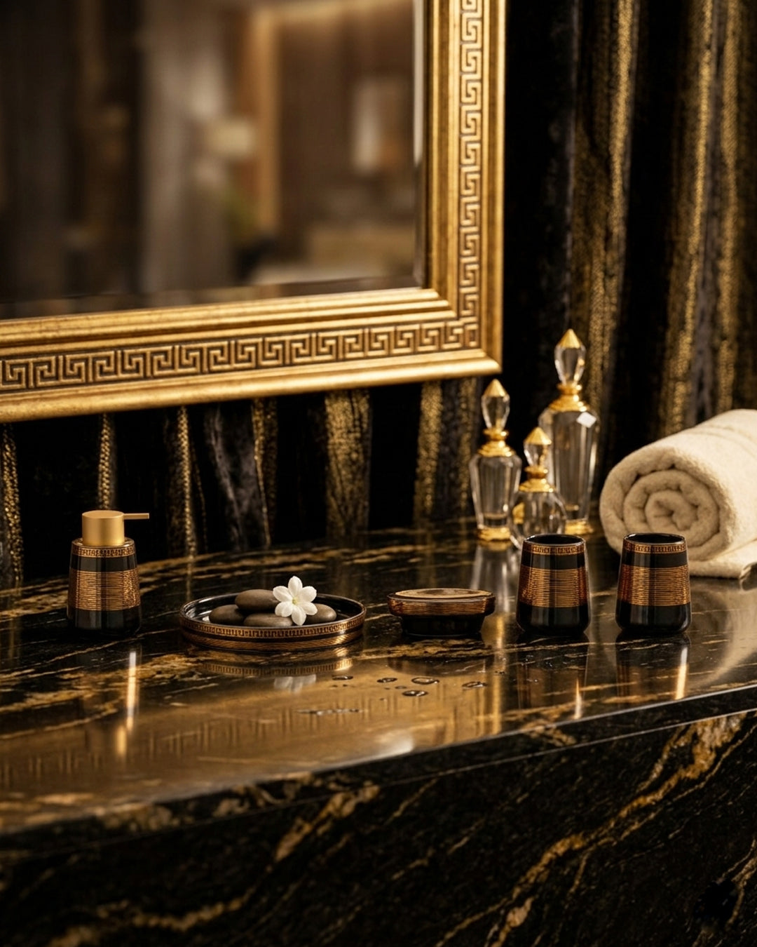 Bathroom Set Tray 5PC