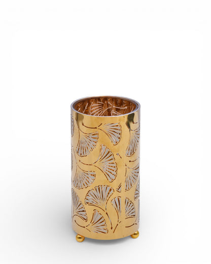 Metal Cylinder Candle Holder GM052M
