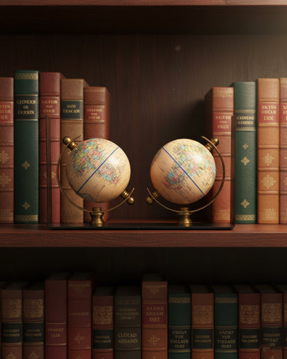 World Globe Pair