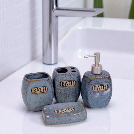 Skyblue Bath Set 4Pcs