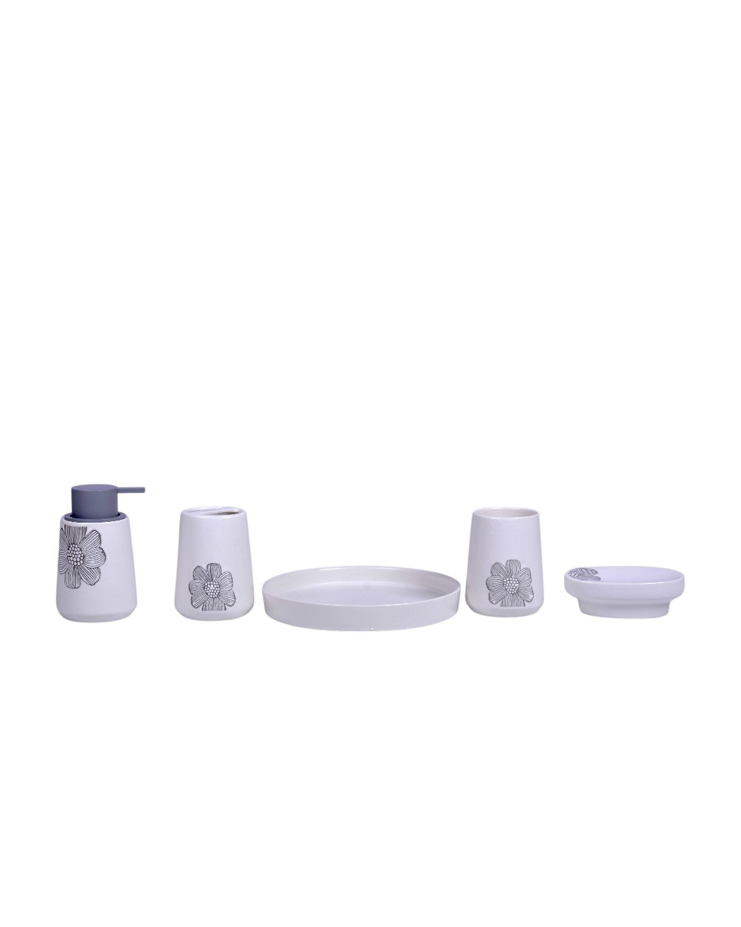 Bathroom Set Tray 5PC