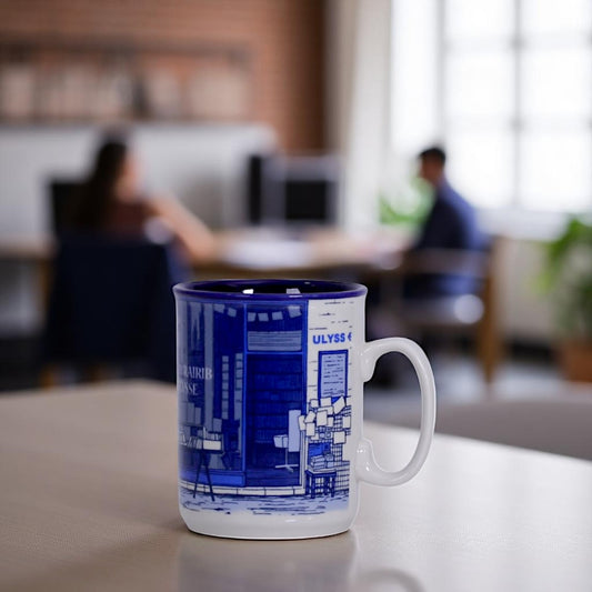 Blue Ceramic Mug