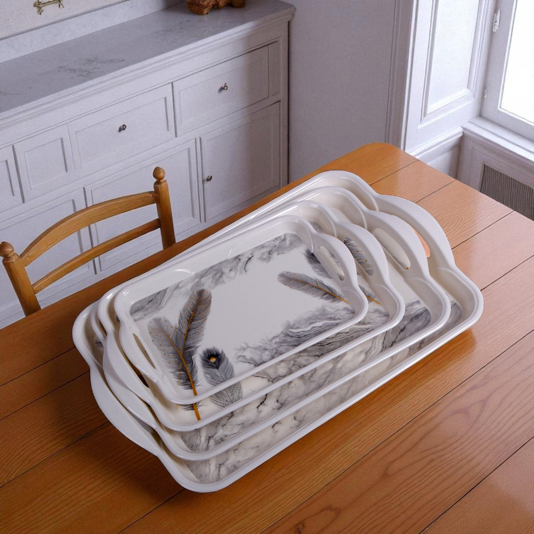 Hilton Tray Set 4Pcs