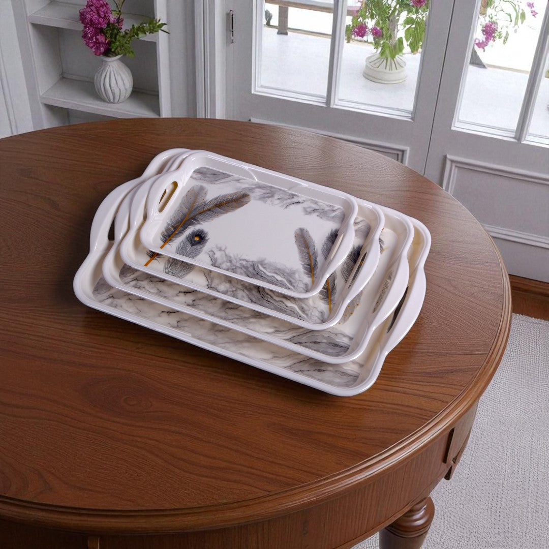 Hilton Tray Set 4Pcs