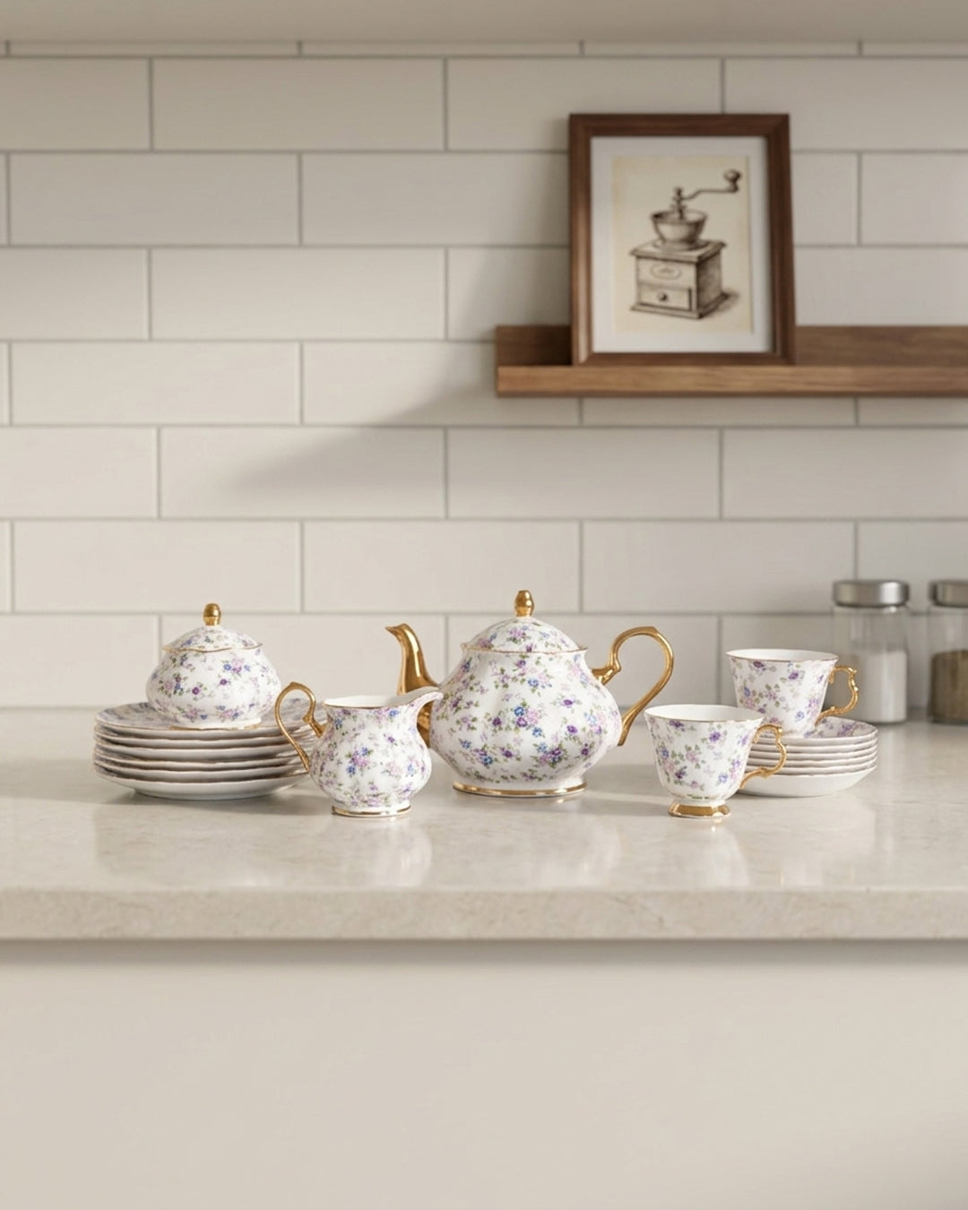 Tea Set 24PCS