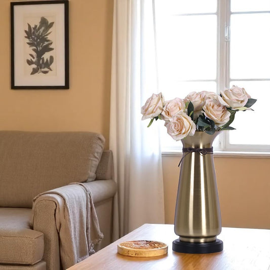Golden Brass Vase