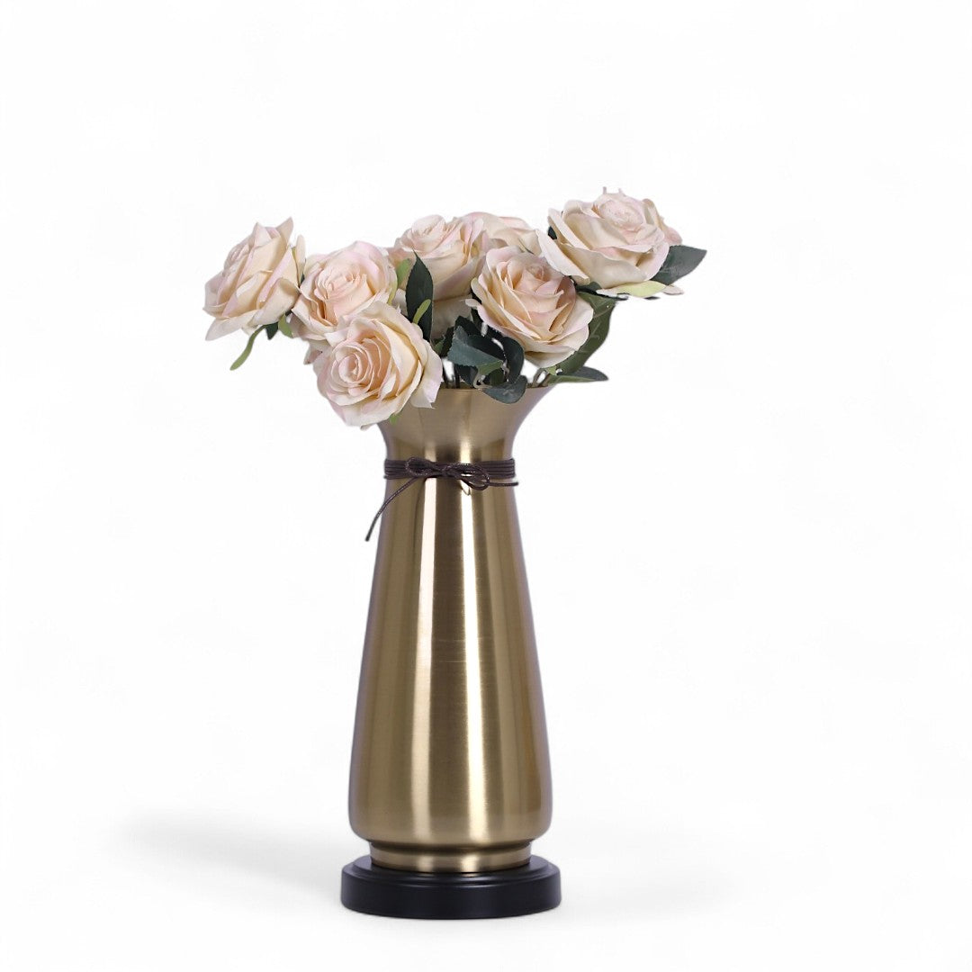 Golden Brass Vase