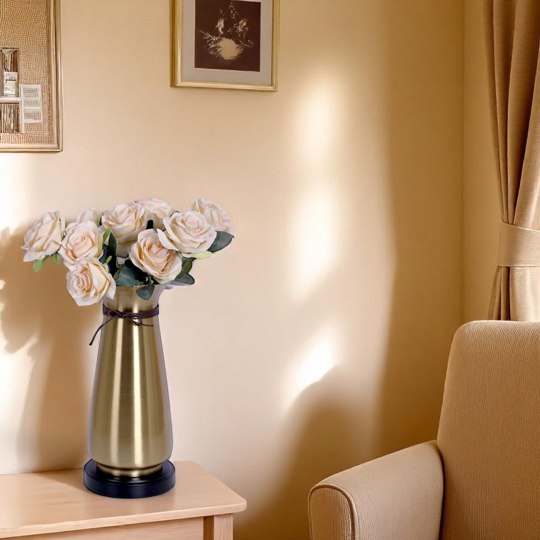 Golden Brass Vase